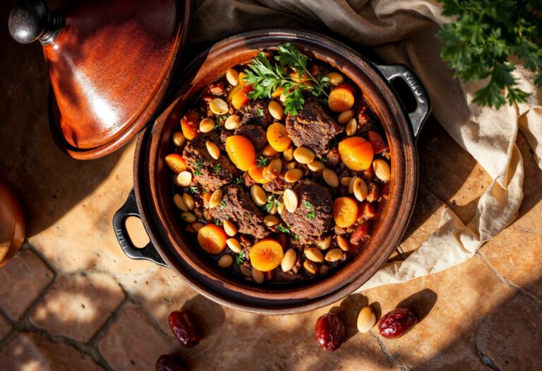 Moroccan Lamb Tagine with Prunes