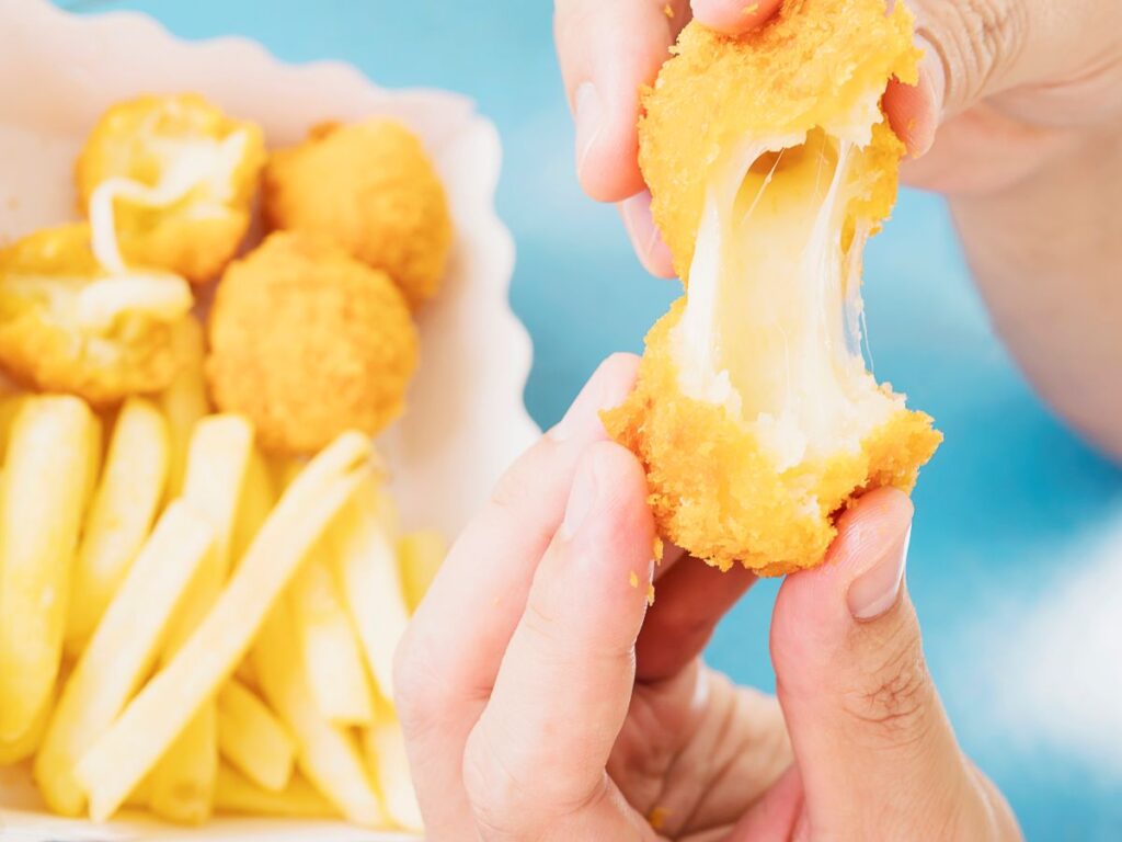 Crispy Cheesy Potato Bites