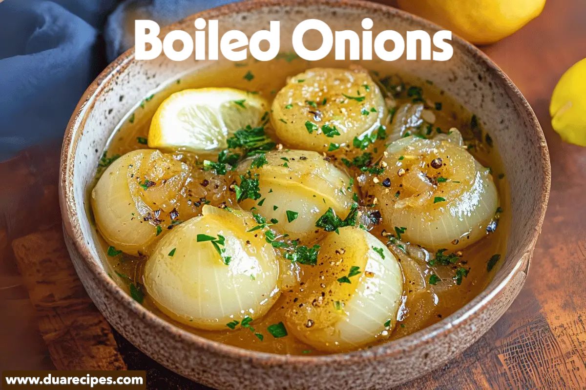 Boiled Onions