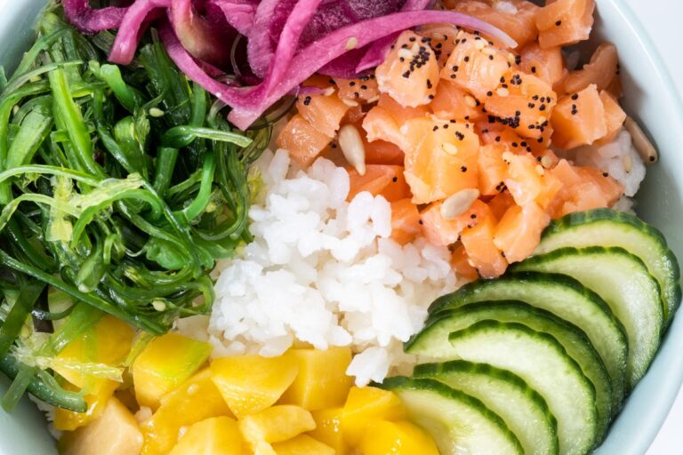 Salmon Rice Bowls