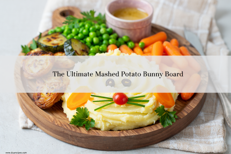 Mashed Potato Bunny Board
