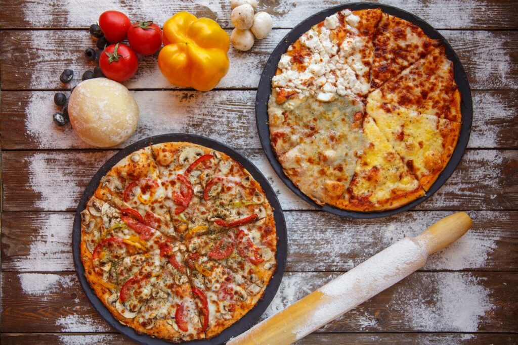 Home 6 heet-Pan Barbecue Chicken Pizza