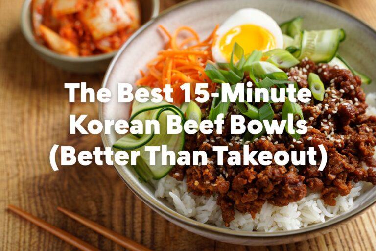 Korean Beef Bowl