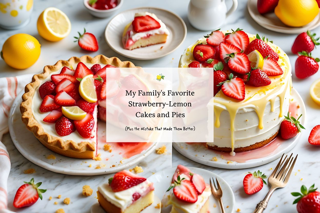 My Family's Favorite Strawberry-Lemon Cakes and Pies (Plus the Mistake That Made Them Better) 1 Strawberry-Lemon