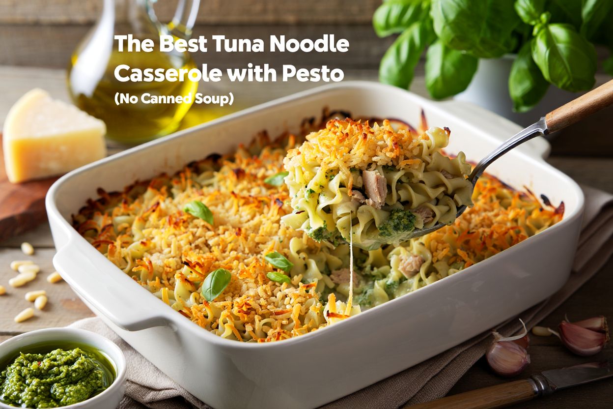 Tuna Pesto Casserole