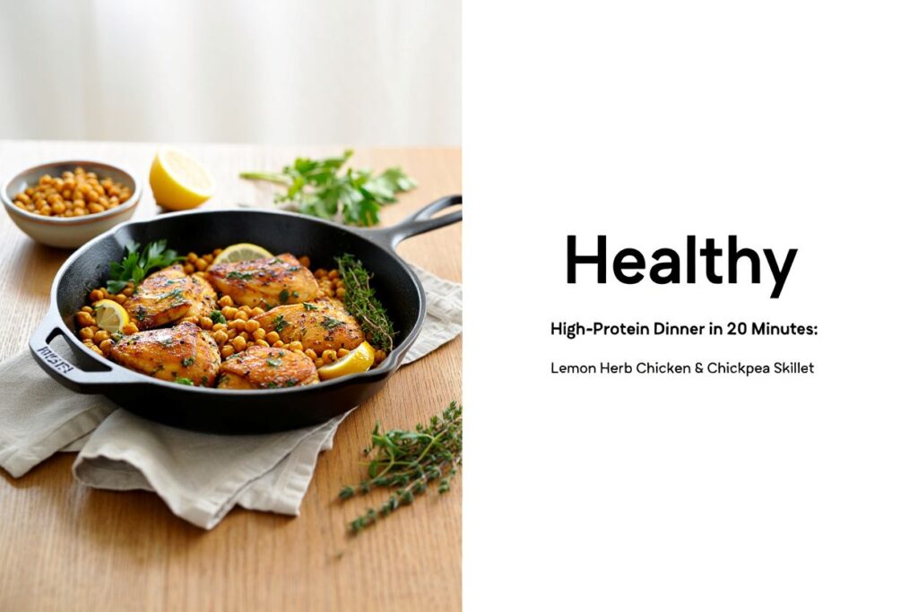 Lemon Herb Chicken Skillet