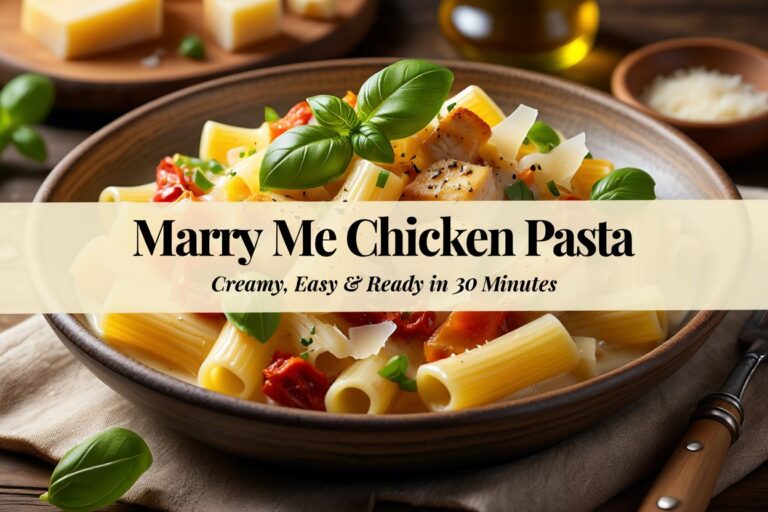 Marry Me Chicken Pasta